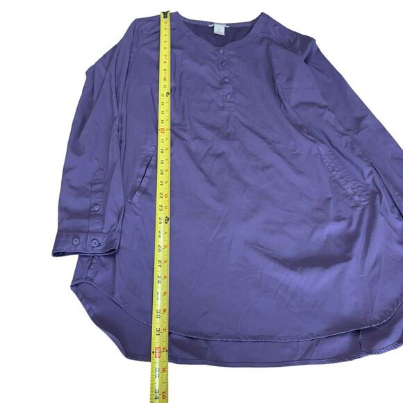 Duluth Trading Company Ladies Armachillo Cooling Shirt M Purple Athleisure - Picture 12 of 12